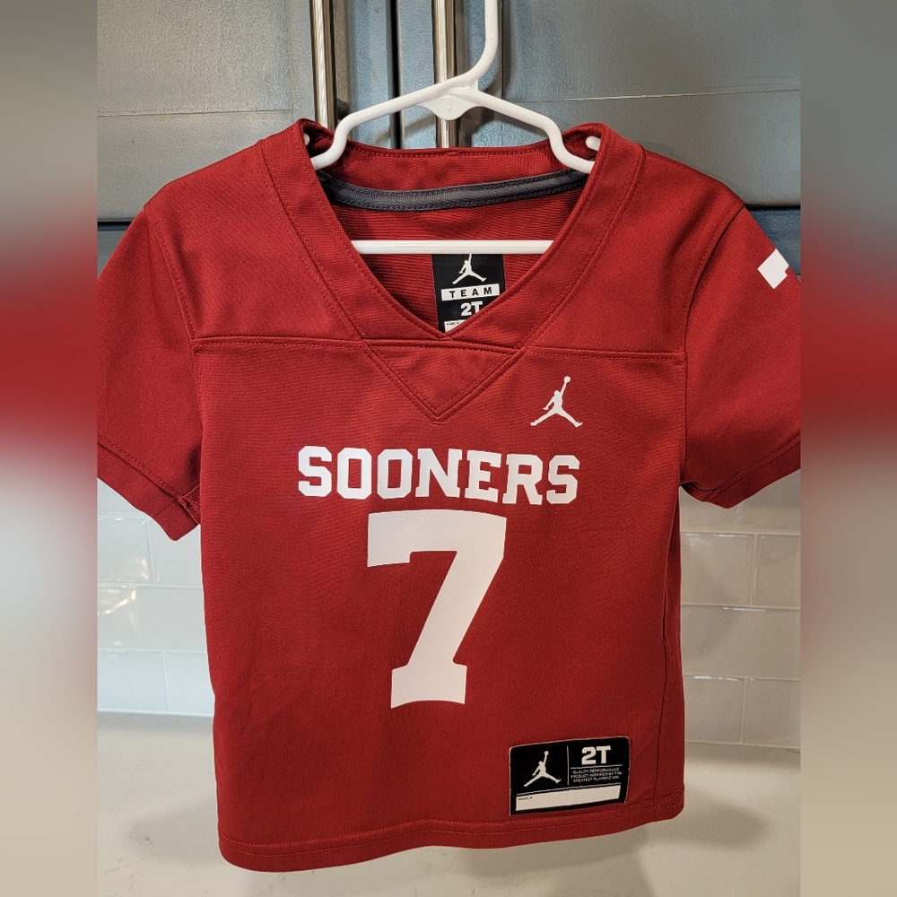Oklahoma Sooners OU Toddler 2T football jersey 🏈